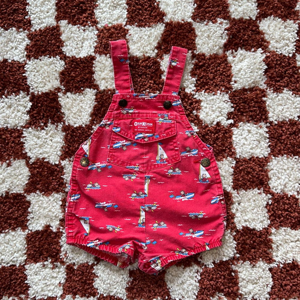 Vintage Oshkosh B’Gosh Bubble Overalls